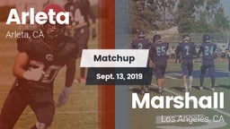 Matchup: Arleta  vs. Marshall  2019