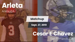 Matchup: Arleta  vs. Cesar E Chavez  2019
