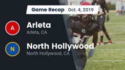 Recap: Arleta  vs. North Hollywood  2019