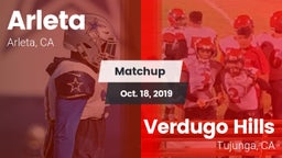 Matchup: Arleta  vs. Verdugo Hills  2019