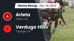 Recap: Arleta  vs. Verdugo Hills  2019