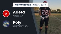 Recap: Arleta  vs. Poly  2019