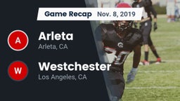Recap: Arleta  vs. Westchester  2019