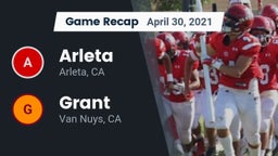 Recap: Arleta  vs. Grant  2021