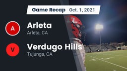 Recap: Arleta  vs. Verdugo Hills  2021