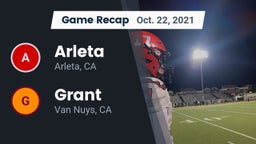 Recap: Arleta  vs. Grant  2021
