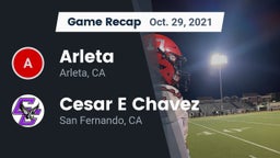 Recap: Arleta  vs. Cesar E Chavez  2021