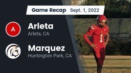 Recap: Arleta  vs. Marquez  2022