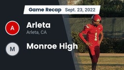 Recap: Arleta  vs. Monroe High  2022