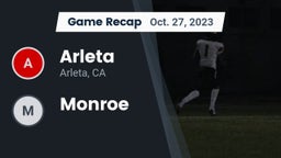 Recap: Arleta  vs. Monroe   2023
