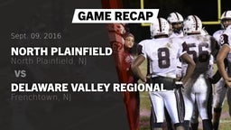 Recap: North Plainfield  vs. Delaware Valley Regional  2016