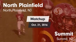 Matchup: North Plainfield vs. Summit  2016