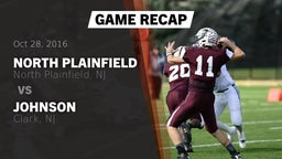 Recap: North Plainfield  vs. Johnson  2016