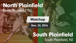 Matchup: North Plainfield vs. South Plainfield  2016