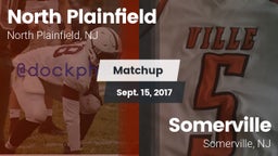 Matchup: North Plainfield vs. Somerville  2017