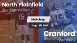 Matchup: North Plainfield vs. Cranford  2017