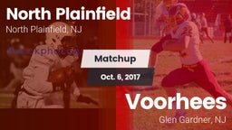 Matchup: North Plainfield vs. Voorhees  2017