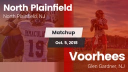 Matchup: North Plainfield vs. Voorhees  2018