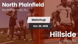 Matchup: North Plainfield vs. Hillside  2018