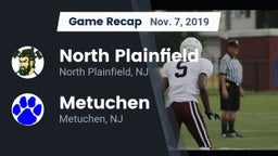 Recap: North Plainfield  vs. Metuchen  2019