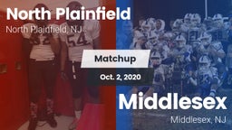 Matchup: North Plainfield vs. Middlesex  2020
