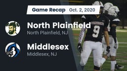 Recap: North Plainfield  vs. Middlesex  2020