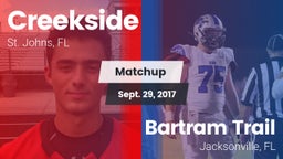 Matchup: Creekside vs. Bartram Trail  2017
