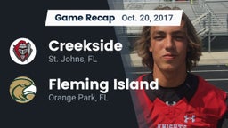 Recap: Creekside  vs. Fleming Island  2017