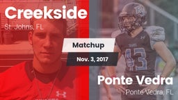 Matchup: Creekside vs. Ponte Vedra  2017