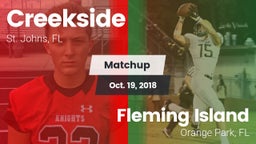Matchup: Creekside vs. Fleming Island  2018