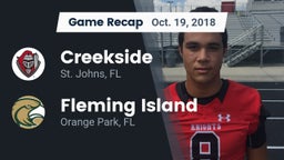 Recap: Creekside  vs. Fleming Island  2018