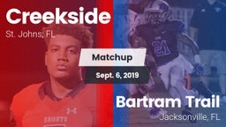Matchup: Creekside vs. Bartram Trail  2019