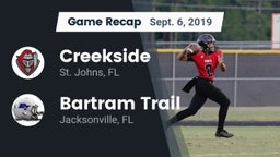 Recap: Creekside  vs. Bartram Trail  2019