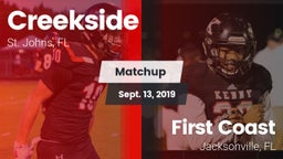 Matchup: Creekside vs. First Coast  2019