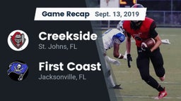 Recap: Creekside  vs. First Coast  2019