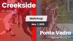 Matchup: Creekside vs. Ponte Vedra  2019