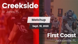 Matchup: Creekside vs. First Coast  2020