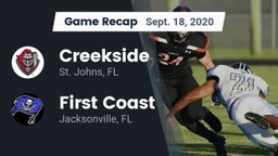 Recap: Creekside  vs. First Coast  2020