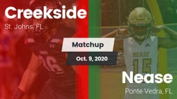 Matchup: Creekside vs. Nease  2020