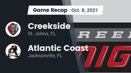 Recap: Creekside  vs. Atlantic Coast   2021