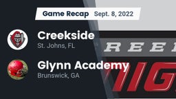 Recap: Creekside  vs. Glynn Academy  2022