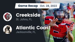 Recap: Creekside  vs. Atlantic Coast   2022