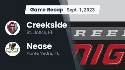 Recap: Creekside  vs. Nease  2023