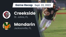 Recap: Creekside  vs. Mandarin  2023