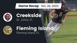 Recap: Creekside  vs. Fleming Island  2023