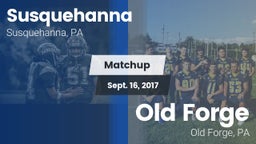 Matchup: Susquehanna vs. Old Forge  2017