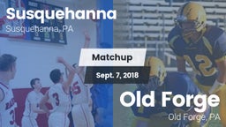 Matchup: Susquehanna vs. Old Forge  2018