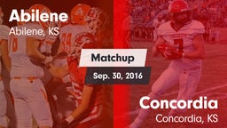 Matchup: Abilene  vs. Concordia  2016