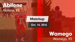 Matchup: Abilene  vs. Wamego  2016