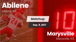 Matchup: Abilene  vs. Marysville  2017